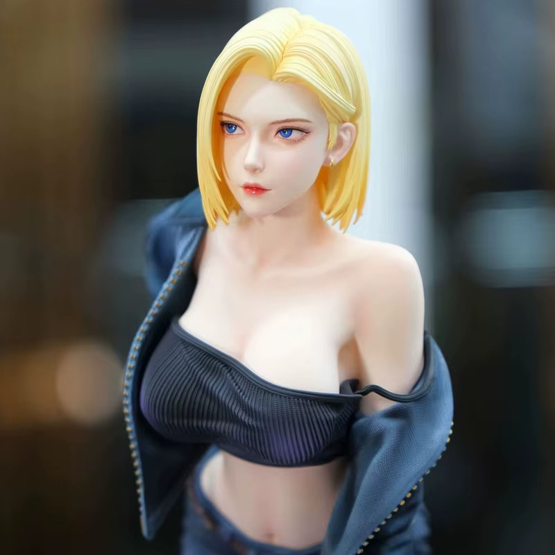 Bandai Dragon Ball Z Android 18 Actionfigur, 42cm, Rosa / Pink - Bild 2