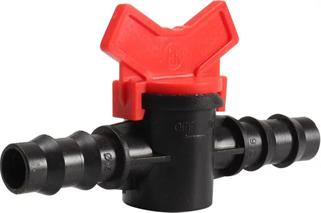 Vibratite PP Anschluss Ventil für Bewässerungssysteme in Schwarz, Durchmesser: 16 mm, 20 mm oder 25 mm - Bild 1
