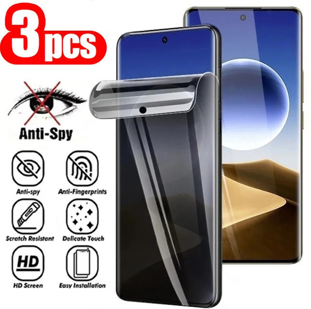 3er Pack Hydrogel Displayschutzfolie für Samsung Galaxy A56 A16 A15 A36 A55 A35 A25 A54 A24 A06 A05S, transparente weiche Schutzfolie - Bild 1