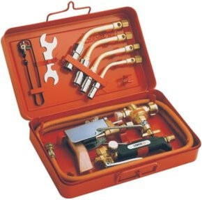 GCE Hart- und Weichlötgarnitur Universal 11-teilig in Orange - Bild 1