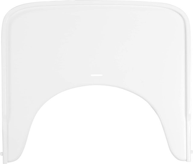 Hauck Hochstuhltisch Alpha Wooden Tray aus Buchenholz in Weiss, B/T/H: 46,0 x 38,5 x 6,0 cm - Bild 1