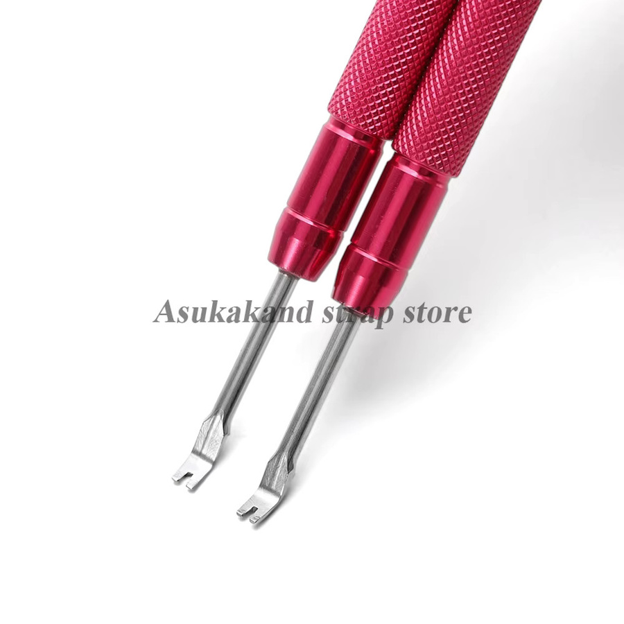 asukaband Uhren Reparatur Werkzeug Set, Edelstahl, Silber, Unisex - Bild 3
