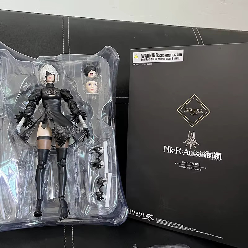Play Arts Kai NieR:Automata 2 Typ B 2B Actionfigur, DX Deluxe Edition - Bild 4