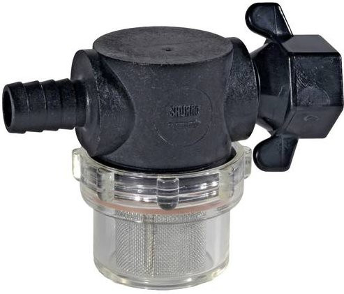 SHURflo 255-225 Twist on Strainer Wasser-Feinfilter mit Flügelmutter Typ D, Durchmesser: 12,7 mm (1/2 Zoll) - Bild 1