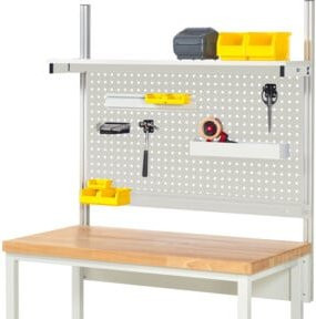 RAU System-Aufbau Komplettset 01 aus Aluminium in Grau, Breite: 125 cm - Bild 1