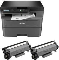 Brother DCP-L2627DWXL Monolaser Multifunktionsdrucker in Schwarz mit Drucken, Scannen und Kopieren, WLAN und USB, A4 - Bild 1