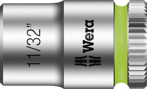 Wera Außen-Sechskant Steckschlüsseleinsatz 11/32 Zoll 1/4 Zoll Silber 6,3 mm - Bild 1