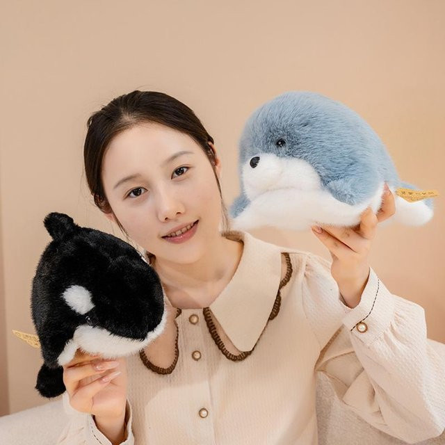 Yiran toy Meeres-Tier Plüschtier Kissen, Bunter Seeotter, 26cm - Bild 1