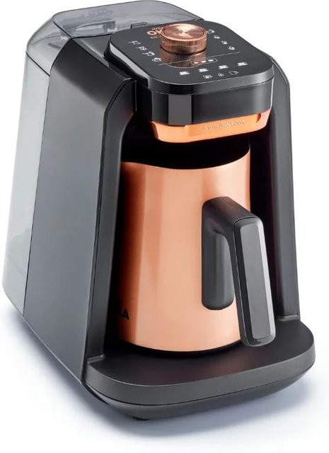Arzum Rich Pro Plus Kaffeemaschine in Bronze und Kupfer mit schwarzen Akzenten - Bild 1