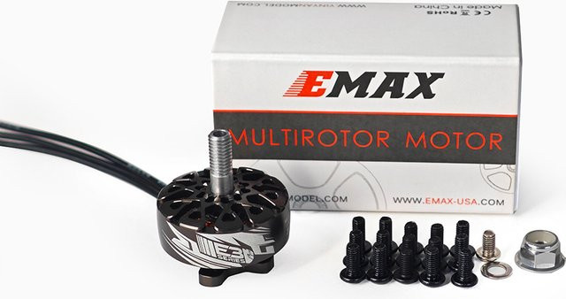 EMAX ECO3 Serie Bürstenlose Motoren für RC FPV Racing Drohnen und Quadcopter, 4er-Set, Schwarz - Bild 1
