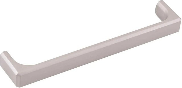 Furnipart Möbelgriff Fold La Bar in Zinkdruckguss mit Edelstahl-Effekt, Farbe: Silber, Breite: 160 mm - Bild 1
