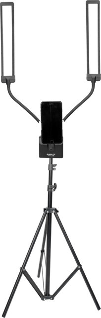 Nanlite Mira 26B Beauty Light mit Stativ in Weiß und Schwarz - Bild 1