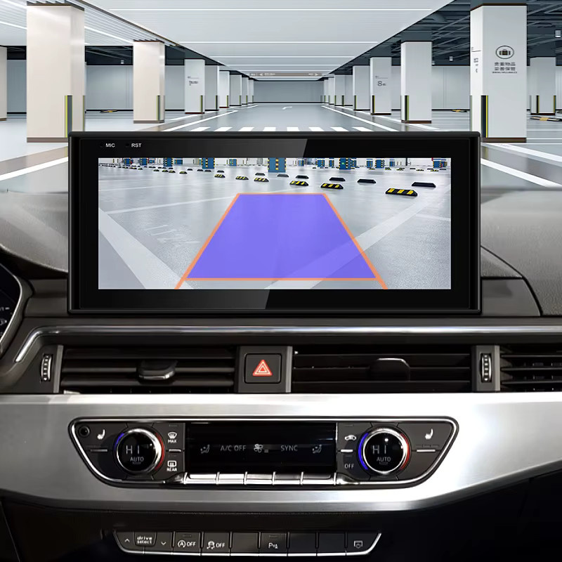 STWEI Android 13 Smart Bildschirm mit Qualcomm 8GB RAM und 128GB Speicher für Audi A4 A5 S5 B9 (2018-2022), 10,25 Zoll Display mit Carplay, GPS und Navi, Schwarz - Bild 4