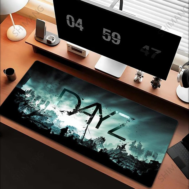 DayZ Gaming Mauspade XXL Silikon Schreibtischmatte für PC Gamer, Multicolor, B/T/H: 90 x 40 x 0,3 cm - Bild 1