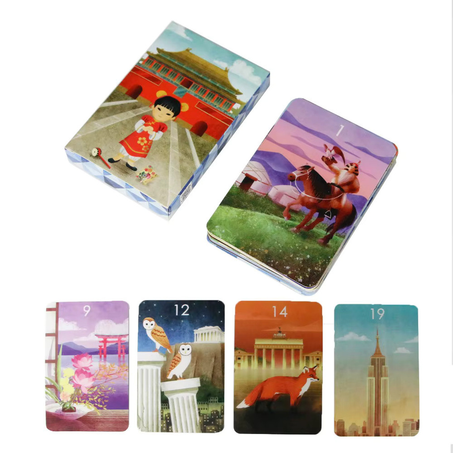 Miamondo Lenormand Deck Wahrsagekarten, 36 Stück Karten - Bild 2