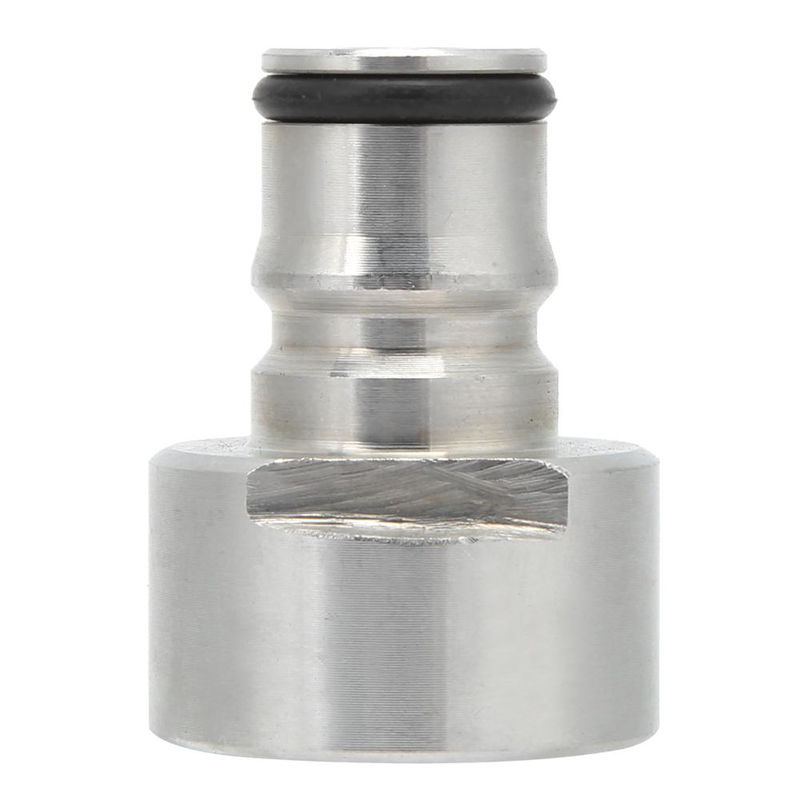 2er-Set Edelstahl Ball Lock Fass Koppler Adapter mit Schnell-Trennen-Funktion für Conversion Kits - Bild 2
