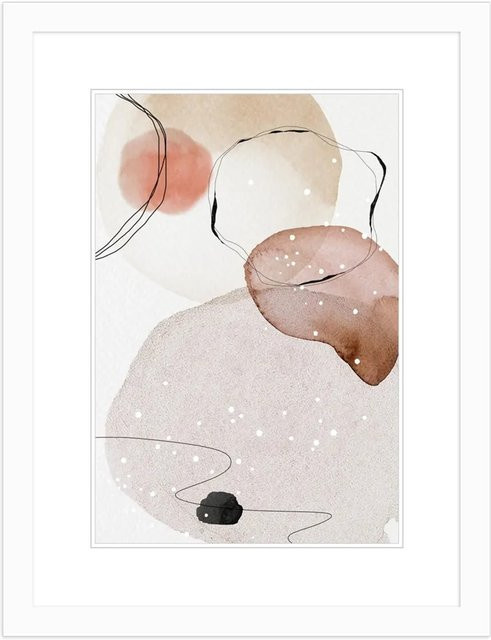 WANDStyle Bilderrahmen H430 aus Massivholz in Weiß im klassischen Stil, Format: 10 x 15 cm - Bild 1