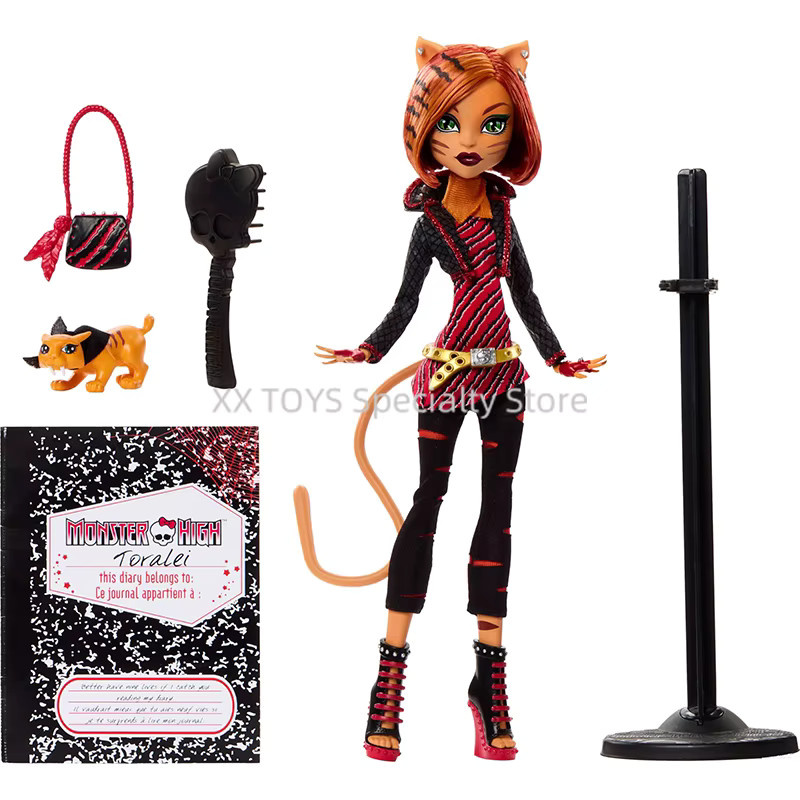 Mattel Monster High Boo-Riginal Creeproduction Meowlody und Purrsephone, Sammlerpuppen, 2-teiliges Set, ab 14 Jahren - Bild 3