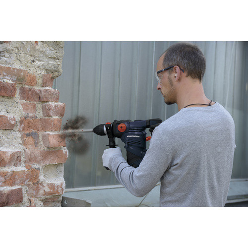 KRAFTRONIC Bohrhammer KT-BH 1600 mit 1600 W und 800 U/min in Blau-Schwarz-Multicolor - Bild 2