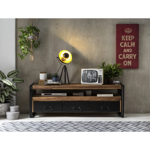 SIT Lowboard PANAMA aus Akazienholz und Metall in Braun, B/H/T: 160 x 40 x 55 cm - Bild 2