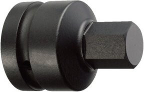 Gedore Kraftschraubereinsatz 3/4 Zoll Innen-6-kant 22 mm in Schwarz aus Stahl - Bild 1