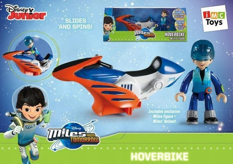 IMC Toys Miles aus der Zukunft Raumschiff Hoverbike Figur Disney - Bild 2