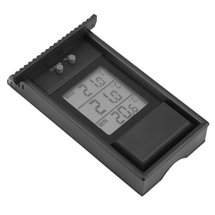 KONNWEI Digitales Hygrometer und Innenraumthermometer in Schwarz - Bild 3