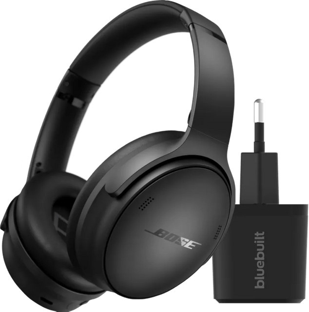 Bose QuietComfort Kopfhörer Schwarz mit Ladegerät - Bild 1