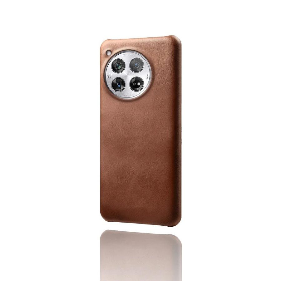 Schlanke Business Lederhülle für OnePlus 12 5G in Braun - Bild 2