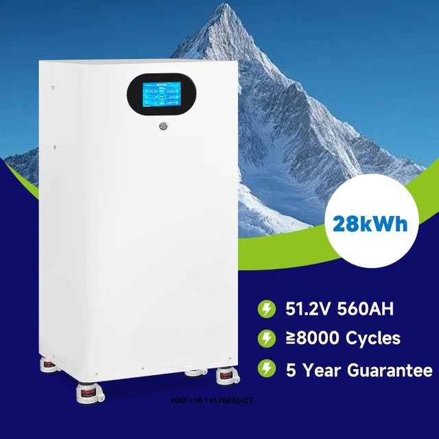 All-in-One-Inverter-Akku Lifepo4 Lithium-Energiespeicher für Zuhause, 51,2 V, Farbe: Weiß - Bild 1