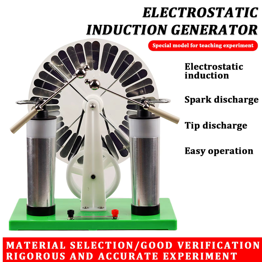 MFLY Wimshurst Statische Maschine, Physik Elektrostatischer Generator, Metall - Bild 4