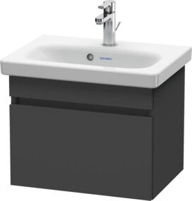 Duravit Waschtischunterschrank Com DuraStyle, Graphit Grau Matt, Wandhängend, B/T/H: 50 x 36,8 x 39,8 cm - Bild 1
