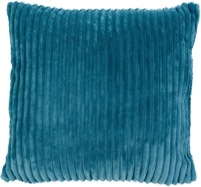 Kissen FINO von Gozze in Petrol, Türkis und Blau aus Polyester, quadratisch - Bild 1