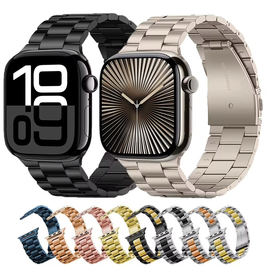 Uhrenarmband Edelstahl, Bicolor, Unisex - Bild 2
