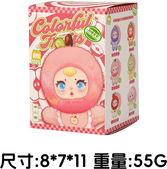 TOPTOY Nommi V3 Candy Fruchtiges Plüschtier, Blind Box, Tiere - Bild 1