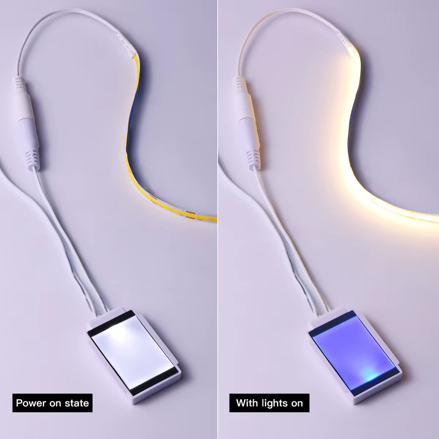 Dimmbarer Touch-Schalter für LED-Spiegelbeleuchtung 12V 2A 60W in Weiß - Bild 3