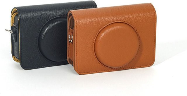 Kodak Kamera-Tasche aus PU-Leder für Mini Shot 2 Retro C210R in Schwarz - Bild 1