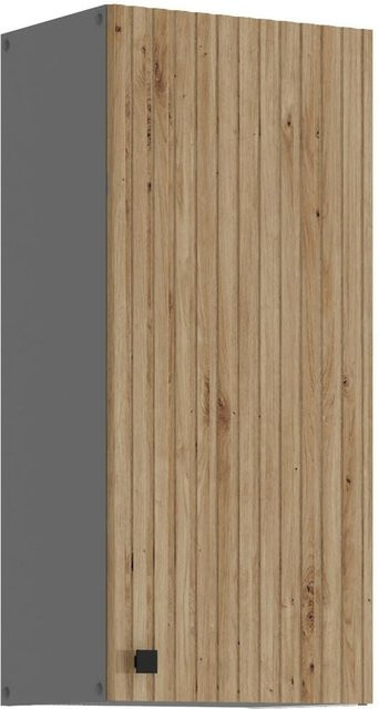 AVA Artisan Hängeschrank mit Lamellenoptik für deine Küchenzeile, Breite: 40 cm - Bild 1