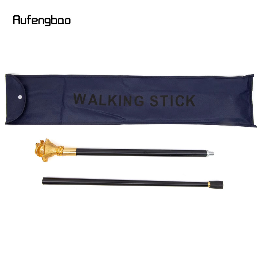 Rufengbao Spazierstock, Goldene Rose Blume, Herren, 95 cm - Bild 2