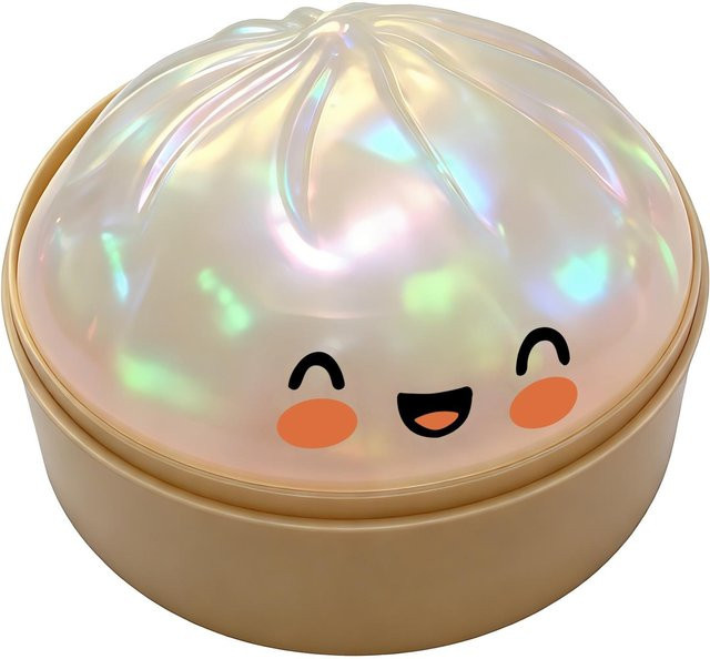 Kristall Dampfgarer Squishy Simulation Gedämpftes Brot, Quetschspielzeug - Bild 1