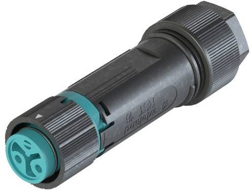 Wieland Electric 46.031.4451.6 Steckverbinder in Türkis und Grau - Bild 1