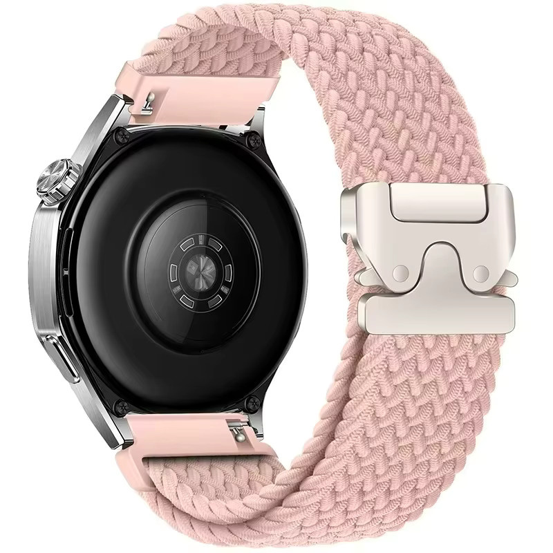 Uhrenarmband Nylon, Schwarz, 20mm 22mm, für Amazfit Active 2 Square/3/2/Max/Balance 2/Bip 6 - Bild 3