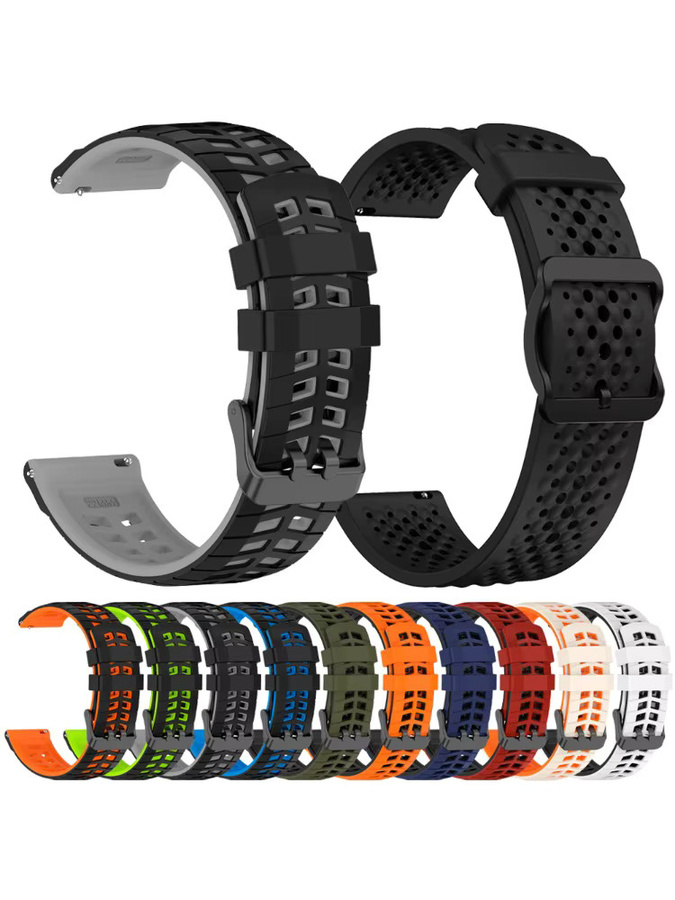 Uhrenarmband Silikon, 22 mm, Unisex - Bild 5