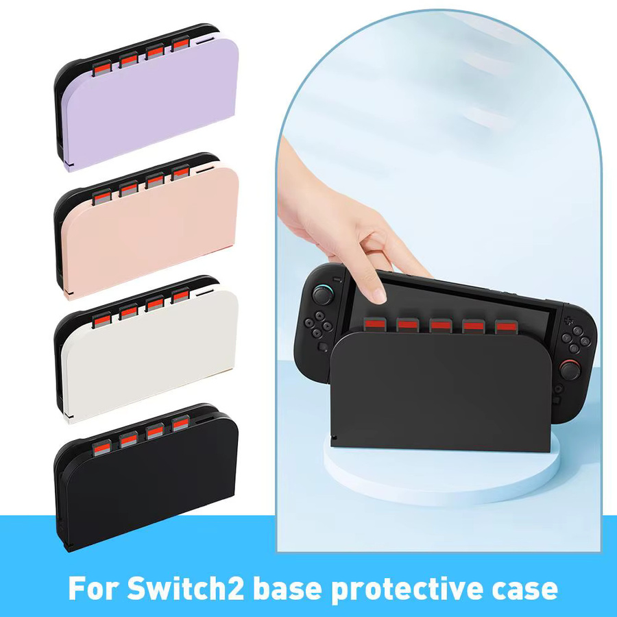 Nintendo Switch 2 Schutzhülle aus weichem TPU für das Switch2 Dock in Weiß - Bild 4