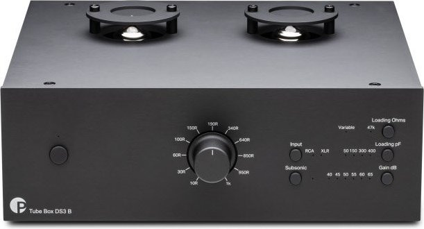 Pro-Ject Tube Box DS3 B Phono-Vorverstärker schwarz - Bild 1