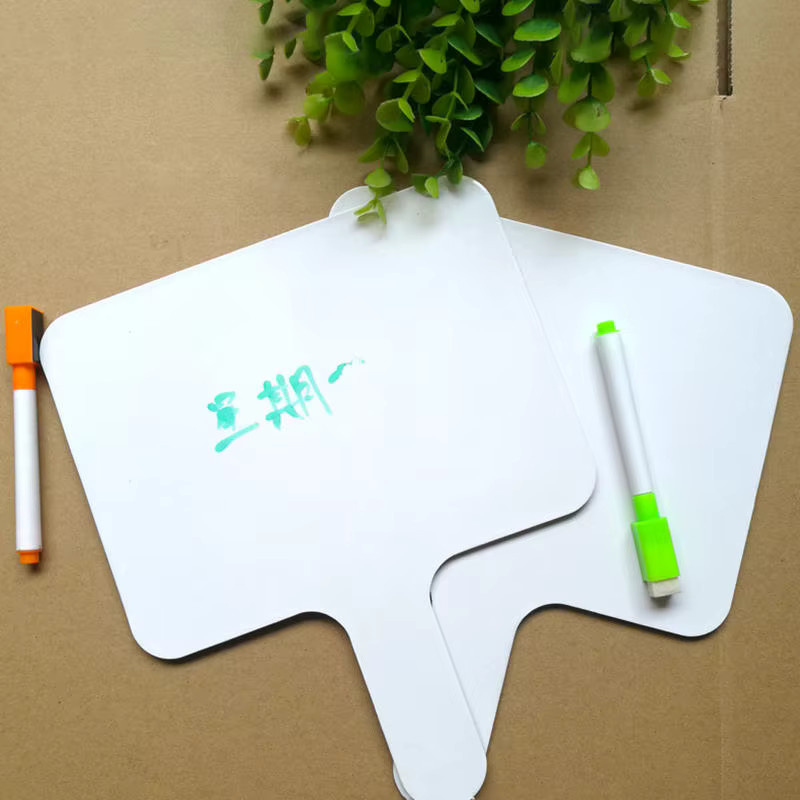 Tragbare doppelseitige Mini-Whiteboards aus Kunststoff in Weiß für Erwachsene - Bild 2