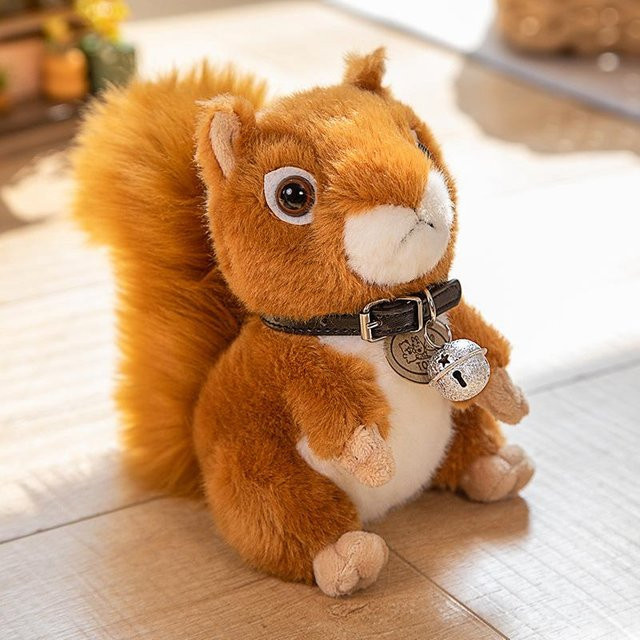 Kidsly Eichhörnchen Plüschtier, 23cm, ab 14 Jahren - Bild 1
