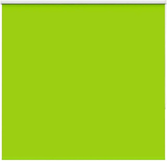 vidaXL Verdunkelungsrollo Grün aus Polyester, B: 160 cm, H: 130 cm - Bild 1