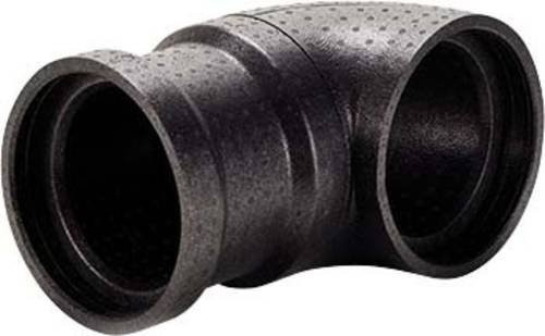 Vaillant Bogen aus Kunststoff in Schwarz für Rohrdurchmesser 180 mm - Bild 1