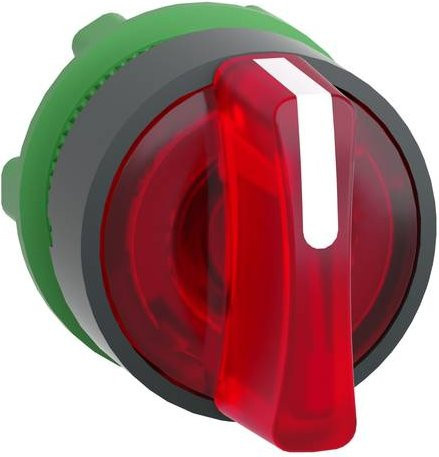 Schneider Electric ZB5AK1543 Leuchtwahlschalter-Frontelement in Rot aus Kunststoff - Bild 1